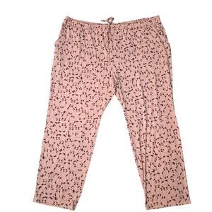 Anybody QVC Panda Print Drawstring Pajama Lounge Pants Size 2XP